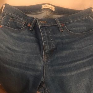 Madewell denim 9inch high rise skinny